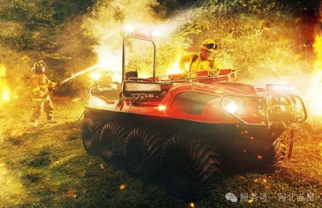 河北五星“瓦爾特·霸王龍”8×8水陸兩棲全地形車：解鎖全行業搶險新可能